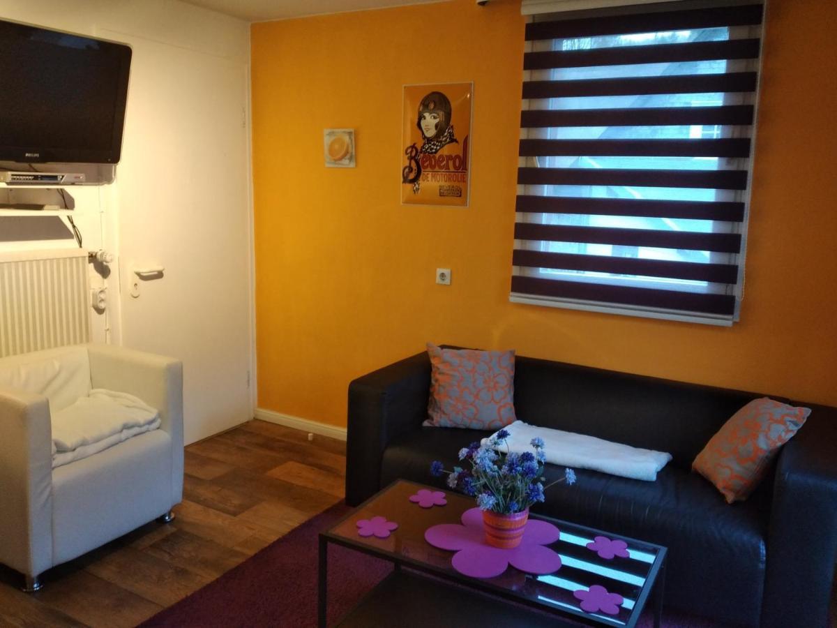 Ferienwohnung "Kunterbunt" Mit Burgblick Und Dachterrasse Monschau Eksteriør billede